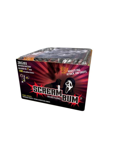 Batterie sifflante Scream 100 coups
