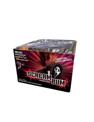 Batterie sifflante  100 coups SCREAM