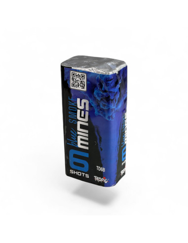 Mine explosif bleu gender reveal