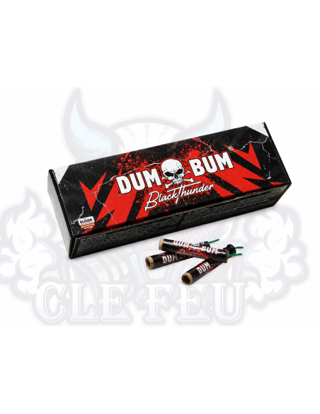 Boite de 100 dumbum black thunder